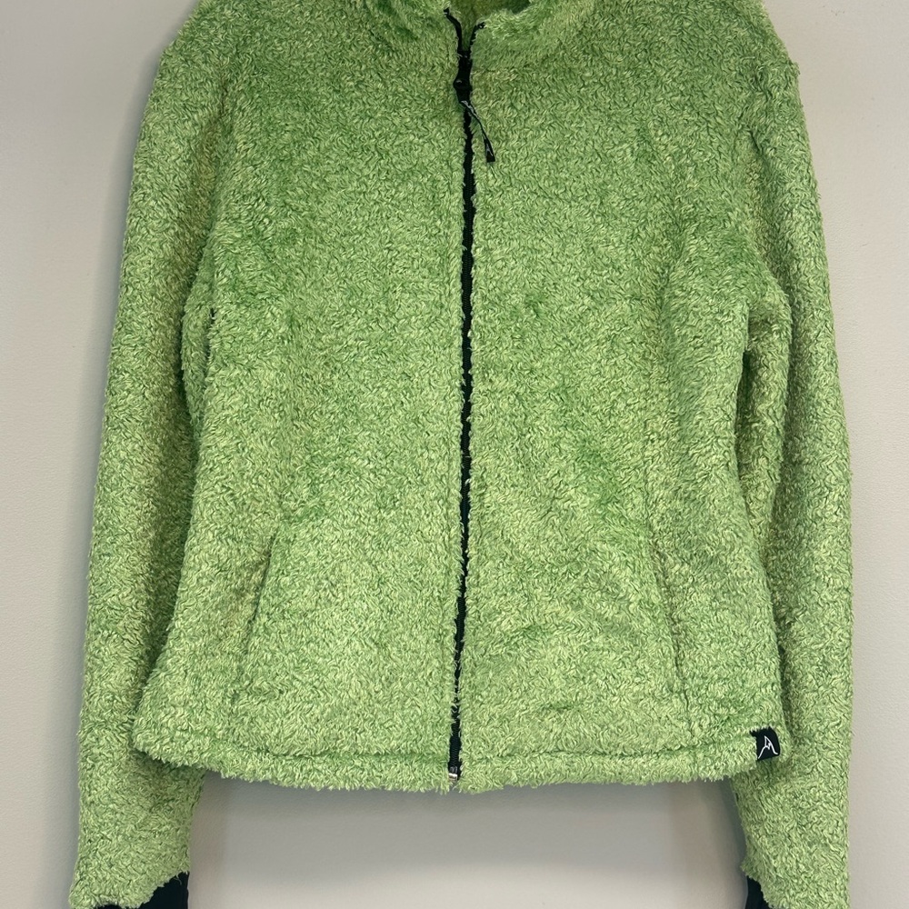 Avalanche Green Teddy Jacket